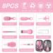 Upt in 8 Parts Baby Care Kit - Essential Newborn Healthcare Set for Infants (Pink) | International Shipping Available - Buy Online on GoSupps.com