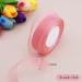 Hapeper 1 Inch Sheer Organza Chiffon Ribbon - 50 Yards/Roll - Pink - Buy Online on GoSupps.com