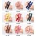 JSGHGDF 16tips/Sheet Full Nail Wraps Strips Stickers Self-Adhesive Stickers Cs006 - Buy Online on GoSupps.com