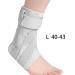 Buy Adjustable Lightweight Ankle Brace | Ankle Support & Stabilizer for Men Women & Children - Lace Up Design Elastic Comfort Perfect for Injury Recovery - Buy Online on GoSupps.com