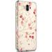 Compatible with Huawei Mate 9 case transparent TPU silicone cell phone shell protective cover with cute pattern ultra thin silicone tpu bumper recovery case cover for huawei mate 9 pink flowers