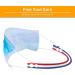 Adjustable Masking Hook & Mask Chain Lanyard Extender - Anti-Slip Ear Support for Kids & Adults - Breakaway Mask Holder Strap Hanger (White) - Buy Online on GoSupps.com
