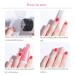 IRCHLYN Nail Polish Remover Clips - 100 Pcs Acrylic Caps for Cleaner Tool (10 Colors) - Buy Online on GoSupps.com