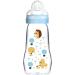 MAM Set - 2 x 260ml Feel Good Glass Bottles & Milk Powder Dispenser for Boys | International Shipping Available - Buy Online on GoSupps.com