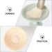 Beaupretty 2Pcs Silicone Makeup Brush Mat - Portable Cosmetic Brush Pad for Easy Cleaning | International Shipping Available - Buy Online on GoSupps.com