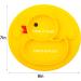 Linowos Silicone Divided Toddler Plates  Portable Non Slip Suction Plates for Children Babies and Kids BPA Free Baby Dinner Plate (Duck-Yellow) 1 01Duck-Yellow - Buy Online on GoSupps.com