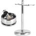Hspemo Razor Cup Bowl for Men - Professional Shave Tool Stand with Faux Hair Brush & Alloy Soap Cup Kit | Buy Internationally - Buy Online on GoSupps.com