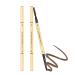 Eyebrow Pencil Dual-Sided Eye Brower Pencil Fine Tip Rapid Brow Precise Sweatproof Brow Pen with Brow Combs (03# Brown 2 Pcs)