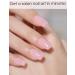 Semi Cured Gel Nail Strips | Jelly Baby Pink - 20pcs Gel Nail Wraps for DIY | UV Nail Stickers A117 - Buy Online on GoSupps.com