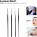Angoily 4pcs Fine Eyeliner Brush Makeup Brush Travel Lipstick Brush Girls Eyeliner Applicator Tool Brush - Buy Online on GoSupps.com