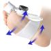 Soobu Bunion Toe Straightener - 3D Ergonomic Button Thumb Valgus Corrector for Home - White Buckle - Buy Online on GoSupps.com