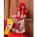 Chinese New Year Red Lucky Socks - 4 Pairs for Men and Women | Spring Festival Gift | Comic Embroidery | Size 37-43 - Buy Online on GoSupps.com