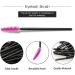 50 PCS Disposable Eyelash Brushes - Rose Red Mascara Wands for Eye Lash & Eyebrow Extensions - Buy Online on GoSupps.com