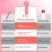 Seopri Roll on Wax Kit for Hair Removal - Sensitive Skin, 2 Rose Wax Cartridges, 100 Strips & Wipes - Buy Online on GoSupps.com