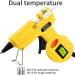 REIDEA Mini Hot Glue Gun Fast Heating for DIY Arts & Crafts - Home Repairs - Card, Plastic, Wood, Glass & Fabric - Yellow - Buy Online on GoSupps.com