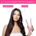 2-in-1 Mini Ceramic Hair Straightener & Curler - Travel-Friendly Flat Iron with 190 Temperature Control for All Hair Types - Buy Online on GoSupps.com