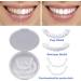Uqlpxz 2 Pairs False Teeth Set - Temporary Cosmetic Veneers for Men & Women | Whitening Solution for Imperfect Teeth - Buy Online on GoSupps.com