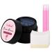 Fadlash eyelash extension remover 10g lash extension remover dissolves powerful for lash extensions lash glue remover low irritation for sensitive skin (rose) 10g--