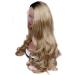 SHIYID Front Synthetic Wigs for Black Women | Long Brown Blonde Wavy Wig - Shop Internationally - Buy Online on GoSupps.com