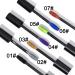 Eyret Waterproof Colorful Mascara - Long-Lasting, Smudgeproof & Fast Dry - for Curling, Lengthening & Thickening Eyelashes - Silver - Beauty Makeup for Women and Girls - Buy Online on GoSupps.com
