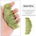 Beaupretty Jade Stone Massage Comb - 2pcs Scalp Massage & Acupuncture Therapy Comb for Spa & Wellness - Buy Online on GoSupps.com