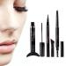 Yiida Eye Make-Up Set | Waterproof Black Mascara & Natural Look Eye Make-Up | Long-Lasting & Thickening Professional Kit - Buy Online on GoSupps.com