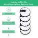 Reusable Makeup Remover Pads 5 Pack - Eco-Friendly Makeup Eraser Cloth for Gentle Face Cleansing - Buy Online on GoSupps.com