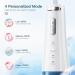 Leark Cordless Water Flosser - IPX7 Waterproof 4 Pressure Modes Rechargeable Dental Care Device for Home & Travel - Buy Online on GoSupps.com