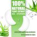 Lunamoon 50 Pairs Boat Shape Eye Pads for Eyelash Extensions - Green Under Eye Pads & Accessories - Buy Online on GoSupps.com