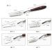 Bemaxy Professional Stainless Steel Spatula Palette Painting Knife Set - 5 Piece Wood Grain Handle 3D Printing Tools for Artists and 3D Printer Accessories - Buy Online on GoSupps.com