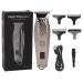 YUYTE Electric Hair Trimmer Hair Clippers Men Beard Trimmer Male Beard Shaver Cordless Barber Clippers for Hair Cutting Rechargeable Waterproof 3 Combs