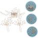 minkissy 2 Sets Bridal Headwear Bridal Hair for Wedding Bridal Hair Clip Bride Hair Decor Pearl Headpiece Hair Pin Wedding Hair Decoration Zinc Alloy Hair Comb Women's European and American - Buy Online on GoSupps.com
