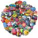 YAZO 30,50,100 pcs Random Shoe Charms for Shoe & Bracelet Wristband Party Gifts