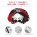 Halloween Skull Printed Waterproof Shower Cap - Fits All Head Sizes and Hair Textures for Women - Buy Online on GoSupps.com