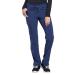 Iflex by Cherokee Scrubs for Women Drawstring Tapered Leg Scrub Pants CK010 Small Tall Navy