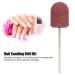 Premium Nail Art Grinding Cap - 10x15mm Brown Polishing Head for Manicure & Pedicure - International Shipping Available - Buy Online on GoSupps.com