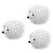3 Pieces Hedgehog Reusable Dryer Balls Reusable Dryer Porcupine Ball Hedgehog Skirt Sweater Washing Ball Washing Machine Drying Fabric Softener Alternative