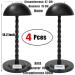 4 Pack Black Wig Stand Set for 14.2 Inch Wigs - Portable Hat Display Stand for Travel - Stable and Multiple Wig Head Holder - Buy Online on GoSupps.com