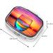 Colorful Glass Sunset Pill Case - 2 Compartment Travel Organizer for Purse - Cute Small Pill Box for Gifts - Buy Online on GoSupps.com