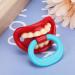 Zerodis Baby Funny Dummy Pacifier - BPA Free Silicone Nipple for Newborns & Toddlers | Cute Kissable Lips & Anti-Off Design | International Shipping Available - Buy Online on GoSupps.com