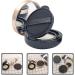 minkissy Box Travel Makeup Container Body Powder Makeup Containers Powder Puff Container Black Container Makeup Travel Containers Travel Accessories Makeup Powder Sponge Abs - Buy Online on GoSupps.com