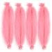 Pink Pre-Stretched Springy Afro Twist Hair 16 inch - 4 Packs for Passion Twist, Butterfly Locs & Bohemian Braids - Synthetic Braiding Hair Extension for Black Women - Buy Online on GoSupps.com