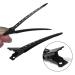 26-Pack Black Deny Hair Clips - 3.54 Inch Alligator Hair Clamps for Women & Girls | Durable Curl Styling & Hairdresser Tools - Buy Online on GoSupps.com