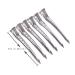 180pc Heat Shield Guards Set for Hair Extensions | Fusion Keratin Glue Protector Templates with Hair Clips | Clear PVC Spacers for Round & Single Hole Fusion Application - Buy Online on GoSupps.com