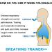 Oxyfit Breathing Lung Trainer - Oxygen Flow Breathing Trainer Lung Exerciser Device Improve Lung Capacity Handheld Lung Expansion Training Tool for Respiratory Therapy (Black) - Buy Online on GoSupps.com