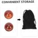 Healvian 6 STK Wooden Health Balls - Massage & Fitness Handballs for Muscle Relief Meditation & Exercise - Buy Online on GoSupps.com