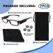 LED Reading Glasses with Lights - Bright Lighted Magnifier for Nighttime Reading - Compact Unisex Eyewear for Clear Vision - Buy Online on GoSupps.com