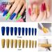 200 Piece Matte & Luster Artificial Nail Tips - 20 Colors for Gel Nails | Premium Stick-On Nails - International Shipping Available - Buy Online on GoSupps.com