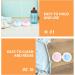 6pi ces Houppette pour Gar on Fille Applicateur de Poudre Douce avec Manche Portable pour Soin Peau et Voyages - Buy Online on GoSupps.com