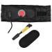 ICRPSTU Lumbar Support Belt - 2 in 1 Pain Relief & Stress Alleviation for Back Decompression (Black) | International Shipping Available - Buy Online on GoSupps.com